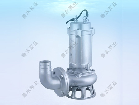WQP型不(bú)鏽鋼無堵塞潛(qián)水泵